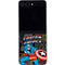 Marvel Classic Comics Captain America Vintage Galaxy Z Flip5 5G Skin